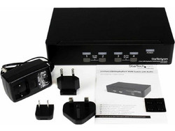 StarTech KVM Switch SV431DPUA 4 x DisplayPort