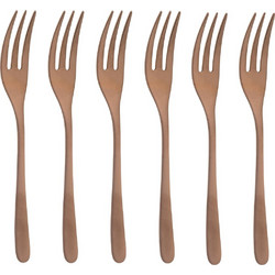 Σετ Μαχαιροπίρουνα Sambonet Taste PVD 6 Cake Fork Set