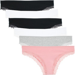 6 PACK slip Cotton 365 multicolour
