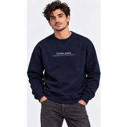 ΜΠΛΟΥΖΑ ΦΟΥΤΕΡ COTTON4ALL JEANS 27-501 - Μπλε Σκούρο
