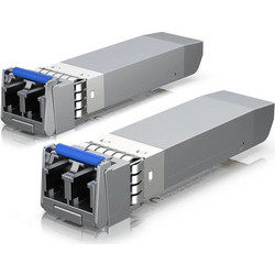 Transceiver Ubiquiti SFP+ Optical Module 10 Gbps Single-Mode, 2-Pack