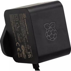 Aξεσουάρ Raspberry Original Pi 5 Power Supply 27W Black USB-C 1.5M Cabl