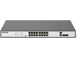 Digitus DN-95342 Unmanaged L2 Switch με 16 Θύρες Ethernet 1000Mbps και 2 SFP θύρες