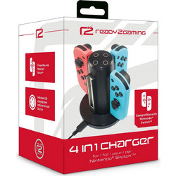 Ready2gaming R2GNSW4IN1CHA Βάσεις Φόρτισης Χειριστηρίων για Switch OLED & Switch