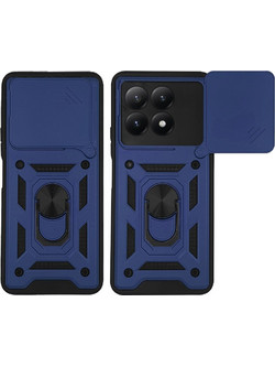 Sonique Ring Armor CamPro Θήκη για Xiaomi 15T 5G Blue