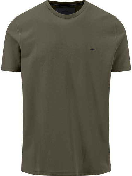 Fynch-Hatton Ανδρικό T-Shirt Dark Khaki 16031707-719 Khaki