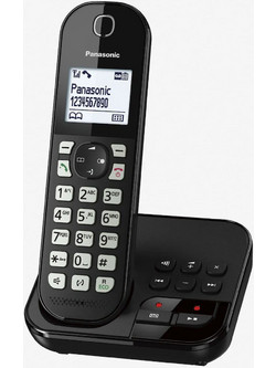 Panasonic KX-TGC460 Ασύρματο Τηλέφωνο με Ανοιχτή Ακρόαση Μαύρο