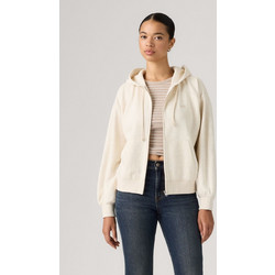 Levi's Everyday Full Zip Hoodie Γυναικεία Ζακέτα Φούτερ με Κουκούλα και Φερμουάρ Oatmeal Heather 0082L-0007