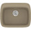 Sanitec Classic 313 Επικαθήμενος Νεροχύτης Γρανίτη Ματ Granite Taupe 58x50cm