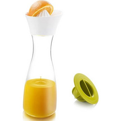 Tomorrow's Kitchen Στίφτης Με Καράφα 1lt Και Εξάρτημα Squeeze 3 Σε 1 Λευκό 321200074