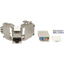TOOLLESS LINE Jack RJ45 shielded, Class Ea 10GB 4PPoE 100W