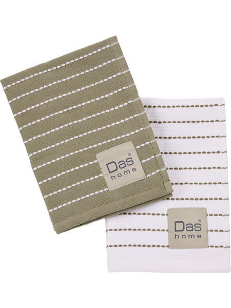 ΣΕΤ ΠΟΤΗΡΟΠΑΝΑ 2ΤΜΧ 30Χ50 0822 GREEN WHITE DAS HOME