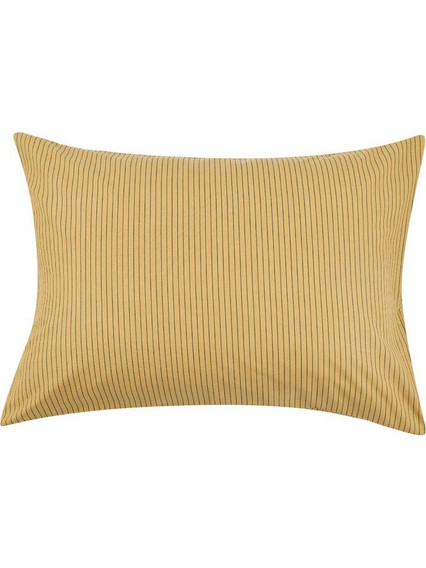 Μαξιλαροθήκες Alexei 02A (Σετ 2τμχ) Mustard Kentia 50Χ70 50x70cm 100% Βαμβάκι
