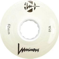 LUMINOUS Ροδάκια Led Quads 62χιλ./85A - Λευκό Glow