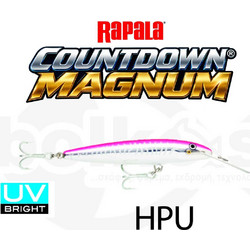 Rapala Countdown Magnum Τεχνητό Δόλωμα Ψαράκι Συρτής 11cm 27gr HPU