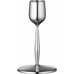 Gense Dorotea Κηροπήγιο από Ανοξείδωτο Ατσάλι Φ7x12 Εκ. - Polished Steel