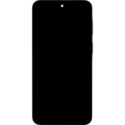 Compatible Lcd Display + Touch Unit + Front Cover For Samsung A376B Galaxy A37 5G Black OEM - (57983132601)