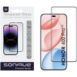 Sonique Premium Series HD Curvy Tempered Glass Μαύρο (Honor 400 Pro 5G)
