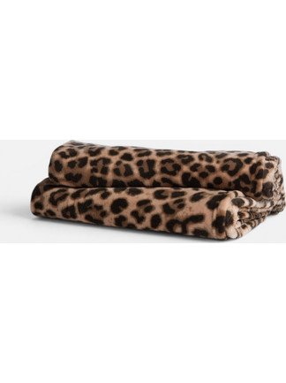 Κουβερτάκι Καναπέ 130x180 Nef Nef Homeware BROWN Cheetar