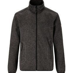 Whistler Sampton Melange Ανδρική Ζακέτα Fleece Dark Grey Melange