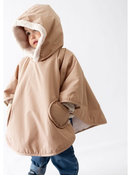 Bemini Αδιάβροχο Poncho Ταξιδίου Beige 9-36M