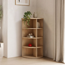 Γωνιακή ραφιέρα Benzal pakoworld sonoma MDF 80x30x120εκ - PAKOWORLD