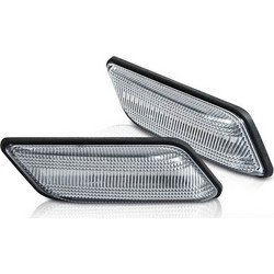 Πλαϊνά Φλας Φτερού Για Bmw Ζ3 96-02 Led Dynamic Χρωμίου 2 Τεμάχια