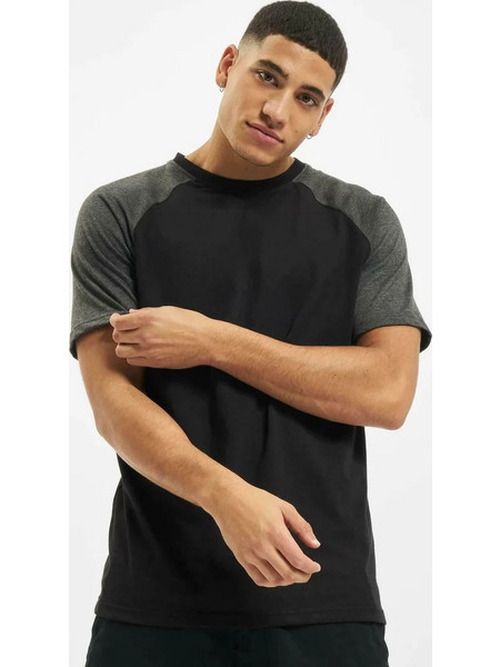 DEF Roy T-Shirt black anthracite DFTS072BLKANT