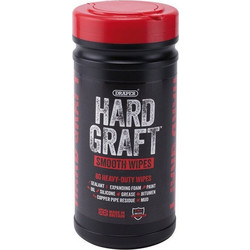 DRAPER Hard Graft Multipurpose Smooth Wipes (Tub of 80)