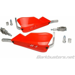 BARKBUSTERS Jet Handguard Two Point Mount Straight O22mm Red