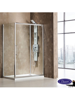 SLIDER PRIMUS-PLUS 127-131 H.195 DEVON CLEAN-GLASS