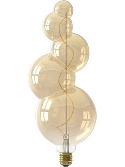 Λάμπα LED Calex XXL Alicante E27 Dimmable Filament 1800K 130lm 4W Gold 2101002300