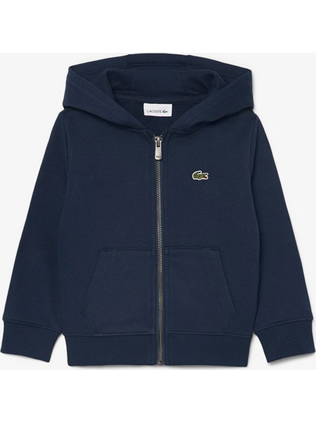 Lacoste Παιδική Ζακέτα Φούτερ Dark Blue 3SJ2704-166