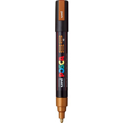 Μαρκαδόρος Uni POSCA μπρονζέ PC-5M