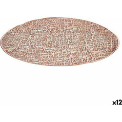 Σουπλά Kinvara Ροζ Πλαστική ύλη O 38 cm (12 Μονάδες)