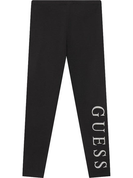 ΠΑΙΔΙΚΟ ΚΟΛΑΝ GUESS GIRL LEGGINGS - ΜΑΥΡΟ