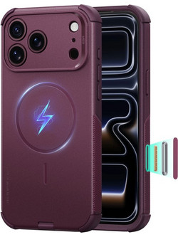 ESR Cyber Tough MagSafe Θήκη Burgundy (iPhone 18 Pro / 17 Pro)