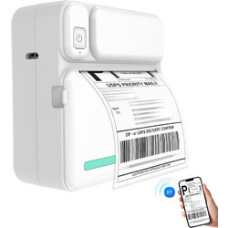 C19 C19 Mini Θερμικός Εκτυπωτής Bluetooth για Αυτοκόλλητες Ετικέτες - Πράσινο