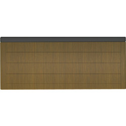 SPA Riviera Arline Teak Anthracite Matte
