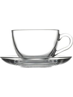 Σετ 6 τεμ. - BASIC CUP&SAUCER 238CC CAPPUCCINO 13.7X6.5 CM. P/720 GB6.OB24 SP97948G6