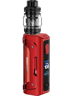GeekVape Aegis Solo 5 100W Red Ηλεκτρονικό Τσιγάρο Pod Kit 5.5ml