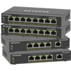 Netgear GS308EPP Unmanaged L2 Switch με 8 Θύρες Ethernet 1Gbps