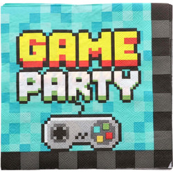 Χαρτοπετσέτες Πάρτι Γλυκού Game On 20 Τεμαχίων 708161 (0029093)