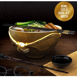 Harry Potter - Golden Snitch Ramen Set (Μπόλ, Chopsticks)