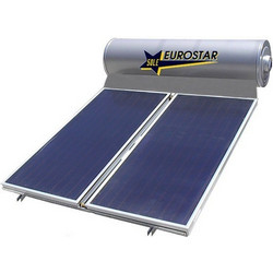 Sole Eurostar 200-2T-175 Ηλιακός Θερμοσίφωνας 200lt 3.5m² Inox Glass Τριπλής Ενέργειας
