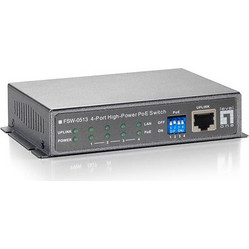 LevelOne FSW-0513 Unmanaged L2 Switch με 4 Θύρες Ethernet 1Gbps