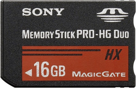 Κάρτα Μνήμης Sony Memory Stick Pro Duo HX 16GB Class 4