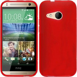 Θήκη TPU Gel για HTC One Mini 2 Κόκκινο (OEM)
