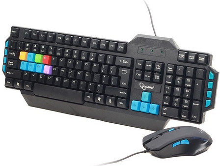 Gembird KBS-UMG-01 Σετ Gaming Πληκτρολόγιο Black