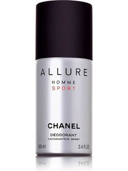 Chanel Allure Homme Sport Ανδρικό Αποσμητικό Spray Χωρίς Αλουμίνιο 100ml